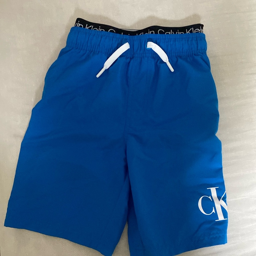 Boys Calvin Klein Swim Trunks NWT